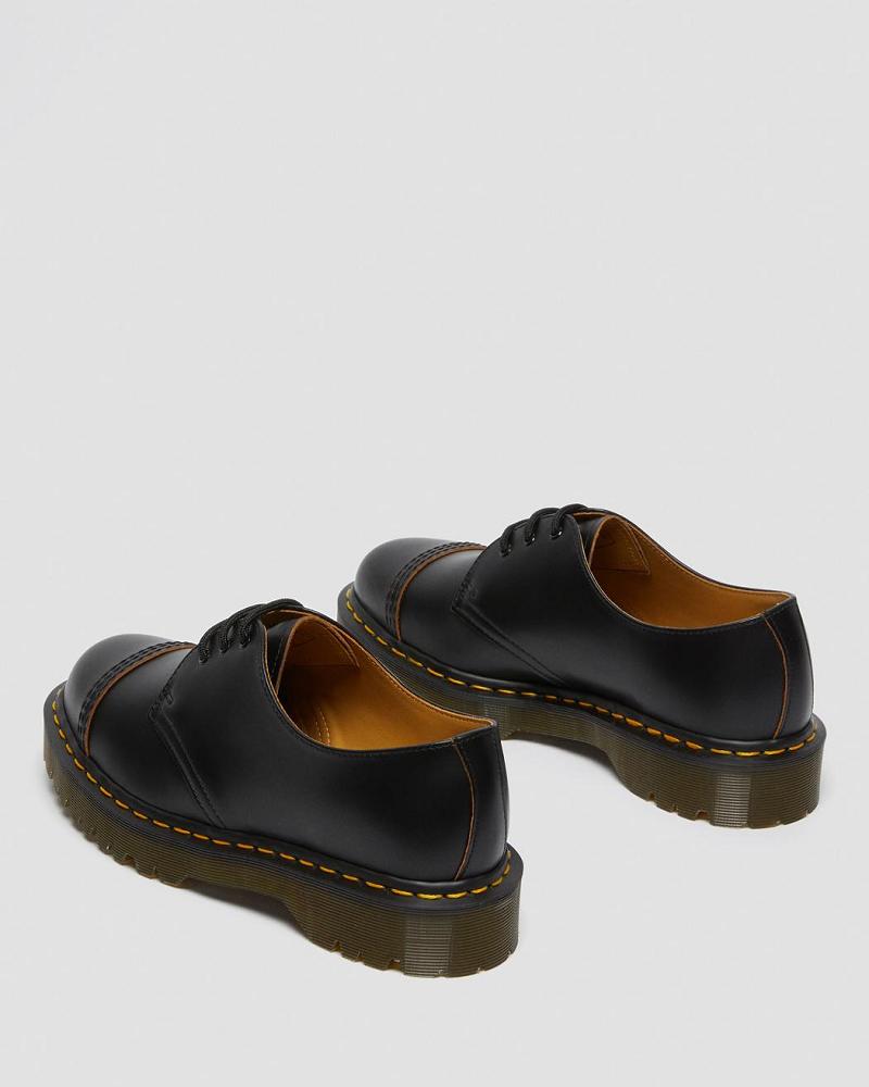 Dr Martens 1461 Bex Made in England Neus Cap Oxford Schoenen Heren Zwart | NL 230JPQ